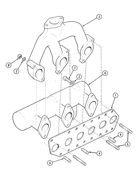 case skid steer intake|Amazon.com: Intake & Exhaust Manifold Gasket Set fits Case .